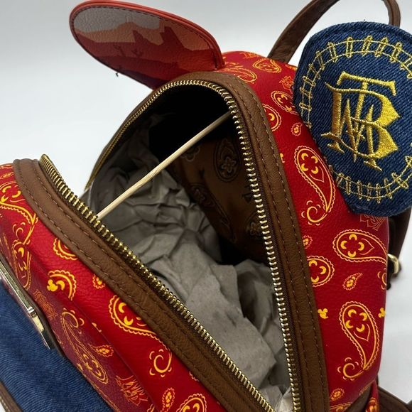 Loungefly Mickey Mouse: The Main Attraction Mini Backpack - Picture 9 of 14